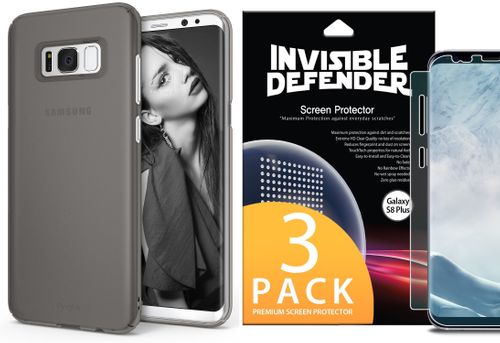 ETUI CASE RINGKE SLIM GALAXY S8 PLUS + 3X FOLIA 3D na Arena.pl