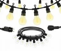 GIRLANDA ŚWIETLNA Ogrodowa Lampki ogrodowe do ogrodu 10m METRÓW 10 LED
