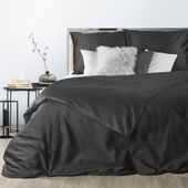 Pościel z satyny bawełnianej NOVA 220X200 70X80X2 czarna