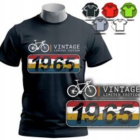 KOSZULKA T-SHIRT MĘSKI - Limitowana Edycja Roweru NA 60 URODZINY - XXL