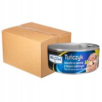 Helcom Tuńczyk kawałki w oleju roślinnym 170g x 24 sztuk