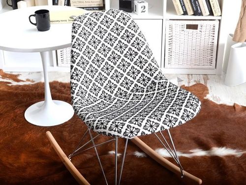 Krzesło bujane Tunis floro na Arena.pl