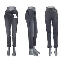 Damskie jeansy Calvin Klein -Mid Rise Slim K20K202499 Black oryg. - W29/L32