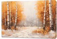 Obraz 100x70cm Jesienne Brzozy