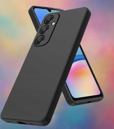 ZESTAW Etui do Samsung A05s Matowe Czarne Silikon Slim + 3 SZTUKI SZKŁO na Arena.pl