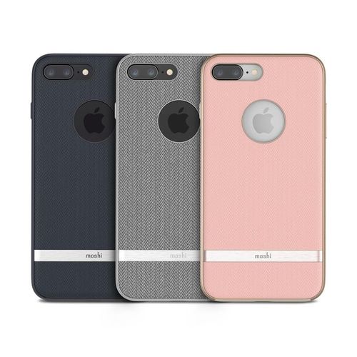Moshi Vesta - Etui iPhone 8 Plus / 7 Plus (Herringbone Gray) na Arena.pl