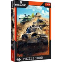 Puzzle 1000 Czołg W Boju 10943