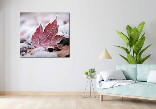 Obraz 100x90cm Liść u Kresu Jesieni na Arena.pl