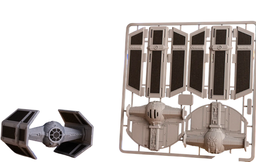Model Star Wars TIE Advanced Kit Card 1:60 na Arena.pl