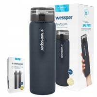 Butelka filtrująca Wessper ActiveMax Clarti 0,68l grafitowa + 3x Filtr