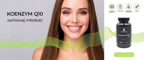 Koenzym Q10 200mg w oleju lnianym 100kaps na Arena.pl