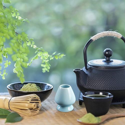 Zestaw Herbata Matcha Japońska Matchy - Miotełka Bambusowa Chasen Chashaku na Arena.pl