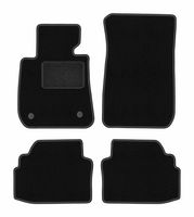 Dywaniki samochodowe welurowe do: BMW 3 E92 2004-2011 coupe czarne