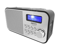 Radio kuchenne cyfrowe radiobudzik USB FM DAB DAB+ LCD alarm