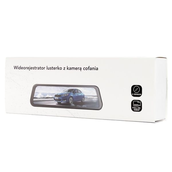 WIDEOREJESTRATOR SAMOCHODOWY LUSTERKO Full HD G SENSOR KAMERA COFANIA zdjęcie 4