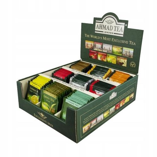 Zestaw herbat Ahmad Tea exclusive mix 90 tb. 180 g na Arena.pl