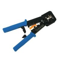 Zaciskarka modularna RJ45 RJ11 6P/8P Qoltec Precyzyjne zaciski z blokadą