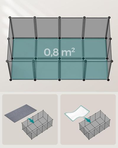 Zagroda dla zwierząt - LPC001G01 na Arena.pl