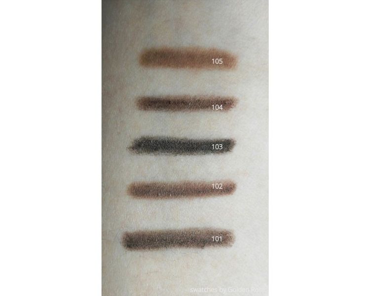 Golden Rose Longstay Precise Browliner 102 Długotrwała konturówka do brwi Kolor - 102 zdjęcie 2