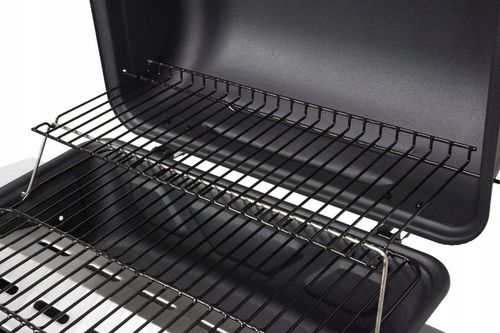 GRILL GAZOWY OGRODOWY BAVEN 2 PALNIKI, 5,5KW Z POKRYWĄ Z TERMOMETREM LUND na Arena.pl