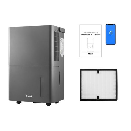 Osuszacz powietrza pochłaniacz wilgoci FERSK TORR 30 GR 30 l 60m² HEPA na Arena.pl