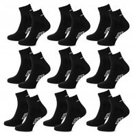 Skarpety Męskie UMBRO Zakostki Quarter 9 par Czarne rozm. 43 - 46