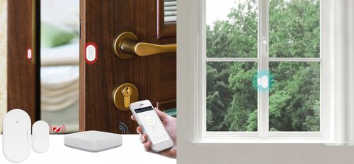 Czujnik Otwarcia Drzwi Okien Kontaktron CS ZigBee TUYA Smart Life na Arena.pl