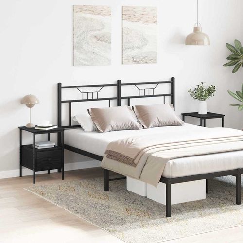 Szafka Nocna z szufladą Czarny dąb 34 x 36 x 50 cm na Arena.pl