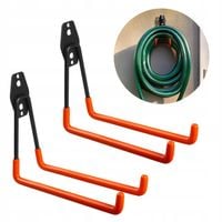 2x uchwyt ścienny stalowy wieszak hak do 25kg na opony drabinę