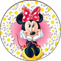 Opłatek na tort Urodziny Myszka Miki Mini Myszki Roczek