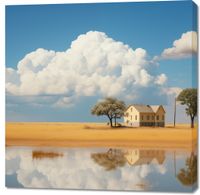 Obraz 100x100cm Domostwo