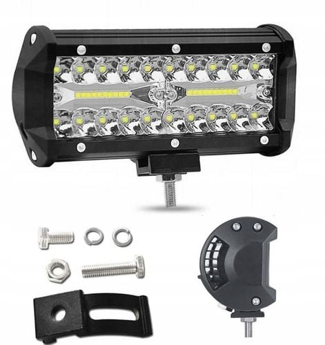 Lampa Robocza LED BAR 120W Halogen Reflektor Naświetlacz Do Ciągnika Mocny na Arena.pl