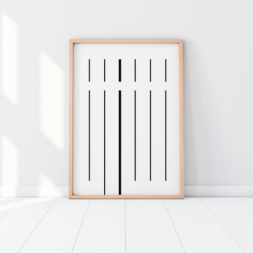 Plakat linie 30x40 cm na Arena.pl