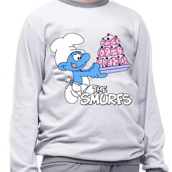 Piżama dziecięca Smerfy zdjęcie 1