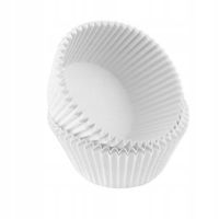 FOREMKI PAPILOTKI 50x30 mm białe LC 100 szt