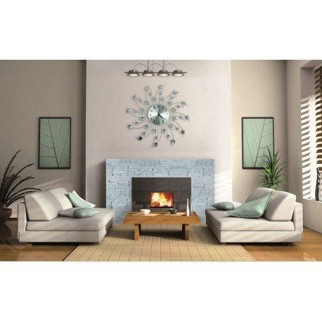 Zegar ścienny Cristal Cloud - 50 cm zdjęcie 2