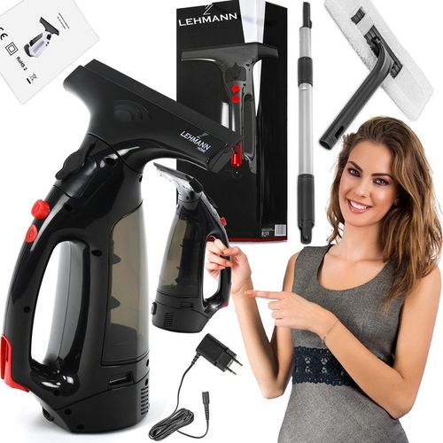 MYJKA DO OKIEN SZYB AKUMULATOROWA TELESKOP WYSOKIE OKNA + 1L PŁYNU DO na Arena.pl