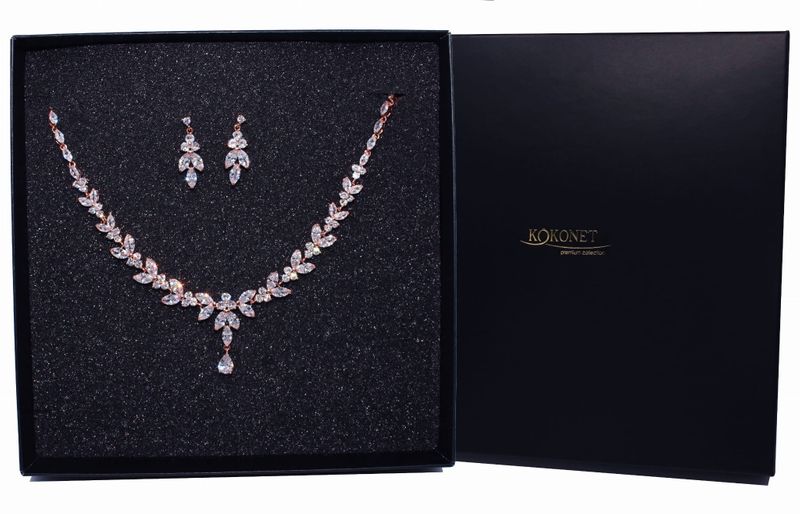 Komplet ślubny ASTRID rose zdjęcie 1