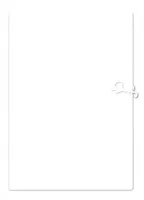 Teczki Wiązana A4, Biała