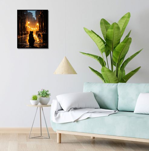 Plakat 40x50cm Samotna Wędrowczyni na Arena.pl