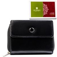 portfel damski skórzany ptn d17-ngv-7582 black