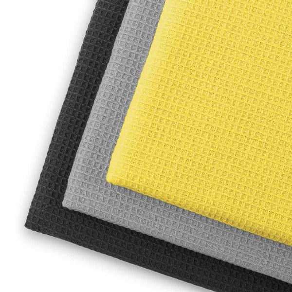 KIT/AH/LETTY/WAFFLE/GREYS&YELLOW/3PACK/50X70 zdjęcie 2