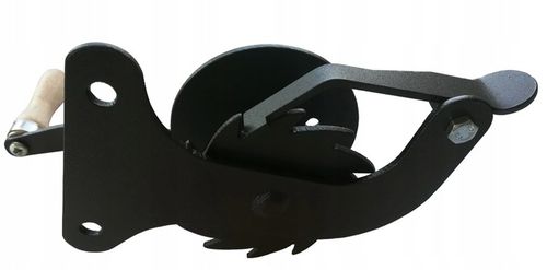 KOŁOWROTEK ZESTAW DO GRILLA SZYBKI MONTAŻ KORBKA linka karabińczyk na Arena.pl