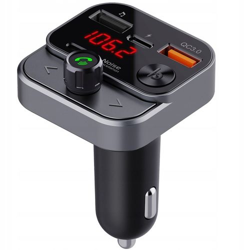 SWISSTEN Transmiter FM Bluetooth USB-A na PENDRIVE SZYBKA ŁADOWARKA USB-C na Arena.pl