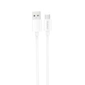 kabel przewód do ładowania l4st usb-a - usb-c 2a 1m - biały