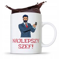 Kubek Prezent Dla Szefa Najlepszy Szef Z Nadrukiem Ze Zdjęciem