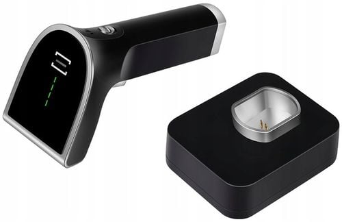 Bezprzewodowy skaner czytnik kodów kreskowych QR 1D 2D z bazą ładującą na Arena.pl