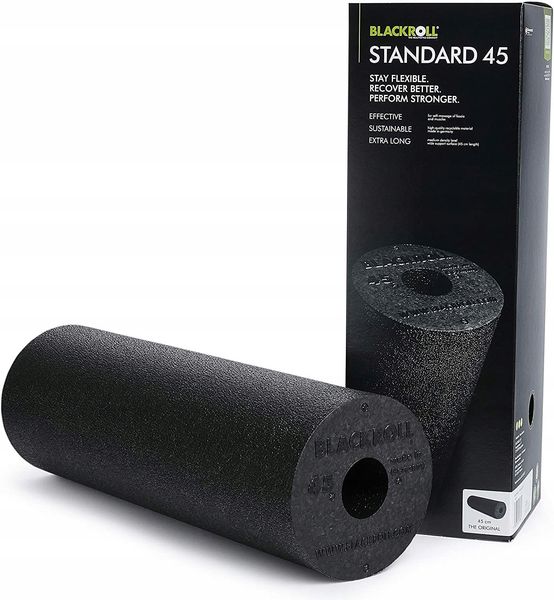 Wałek do masażu Blackroll Standard 45cm Black zdjęcie 1