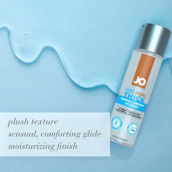 System Jo - H2O Anal Thick Lubricant - 120 Ml zdjęcie 6