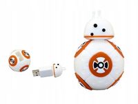PENDRIVE USB SZYBKI FLASH DRIVE ULTRA PAMIĘĆ ZAWIESZKA POSTAĆ Z FILMU BB8 64GB